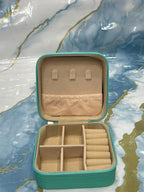 Portable Mini Travel Jewellery Box with Zipper