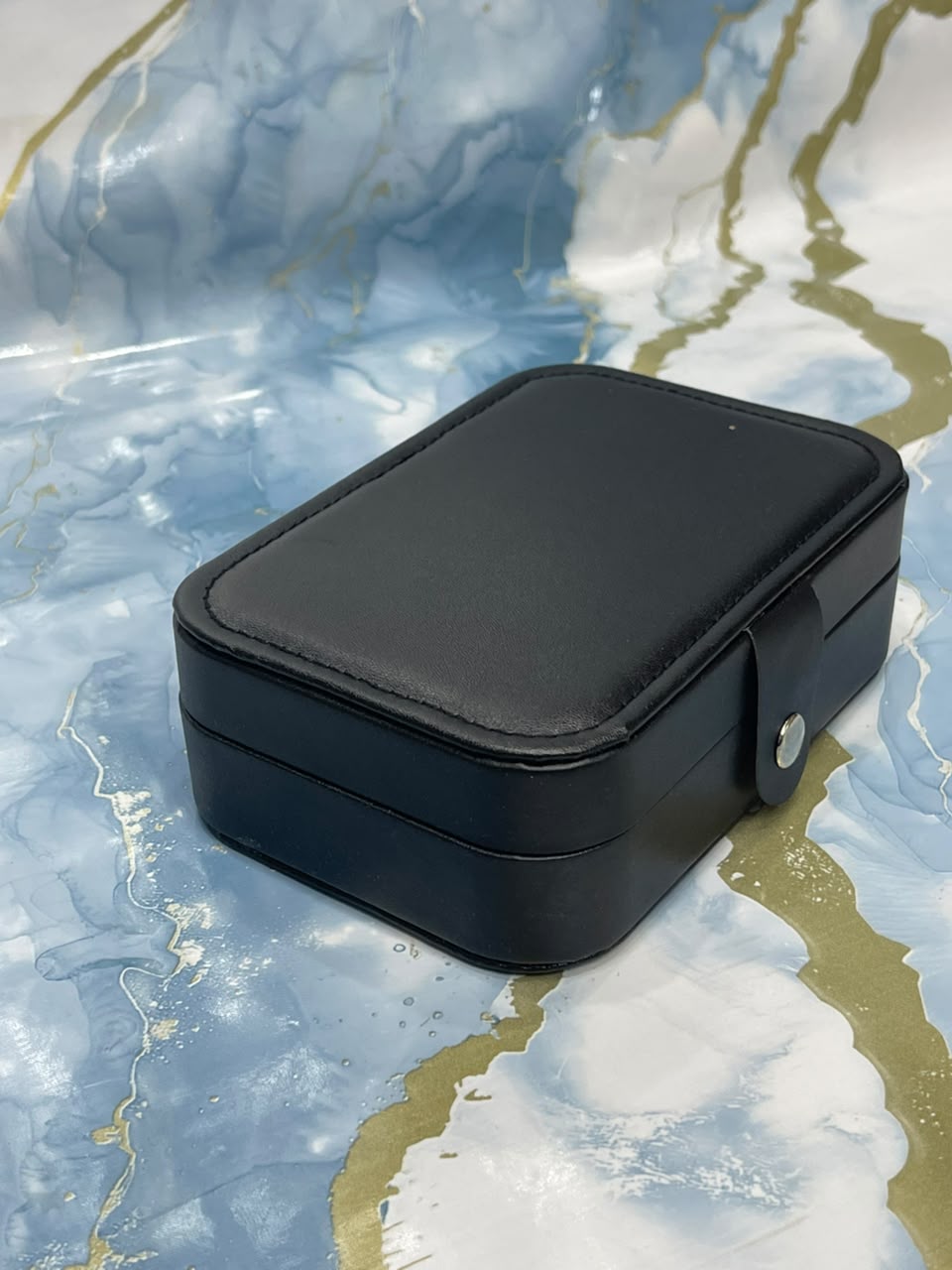 Three Layer Jewellery Box Portable Travel Organizer Case for Earrings Rings Necklaces Aesthetic Cosmetic Display Storage Container