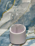 360° Rotating Minimalist Makeup Brush Organizer with Lid
