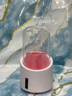 360° Rotating Minimalist Makeup Brush Organizer with Lid