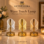 Rechargeable Crystal Wave LED Touch Lamp (3 Lighting Modes)