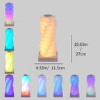 Rechargeable Geometric Triangle Touch Lamp (Warm White & RGB)