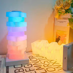 Rechargeable Geometric Triangle Touch Lamp (Warm White & RGB)