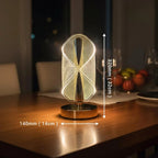 Rechargeable Crystal Wave LED Touch Lamp (3 Lighting Modes)
