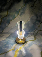 Rechargeable Crystal Flower LED Touch Lamp (3 Lighting Modes)