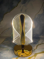 Rechargeable Crystal Wave LED Touch Lamp (3 Lighting Modes)