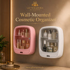 Wall Mounted Cosmetic Organizer Cabinet with Clear Door & Drawer