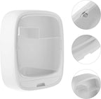 Wall Mounted Cosmetic Organizer Cabinet with Clear Door & Drawer