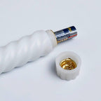 Spiral Flameless LED Taper Candles (Set of 2)